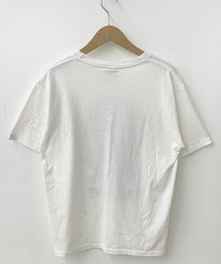 アベイシングエイプ A BATHING APE カモ柄 シャツデザイン Tee Tシャツ プリント ホワイト Lサイズ 201MT-396