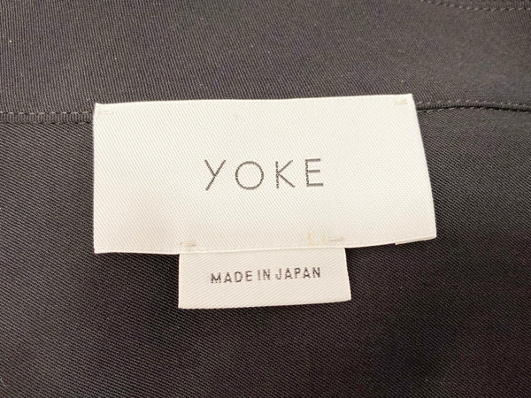 ヨーク YOKE SHIRTS CARDIGAN シャツ カーディガン ブラック系 黒 Made in JAPAN 日本製  YK20SS0096SH カーディガン 無地 ブラック Mサイズ 101MT-1331