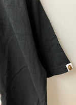 ア ベイシング エイプ A BATHING APE BAPE シャーク 希少サイズ Tシャツ ロゴ ブラック 2XLサイズ 201MT-2141