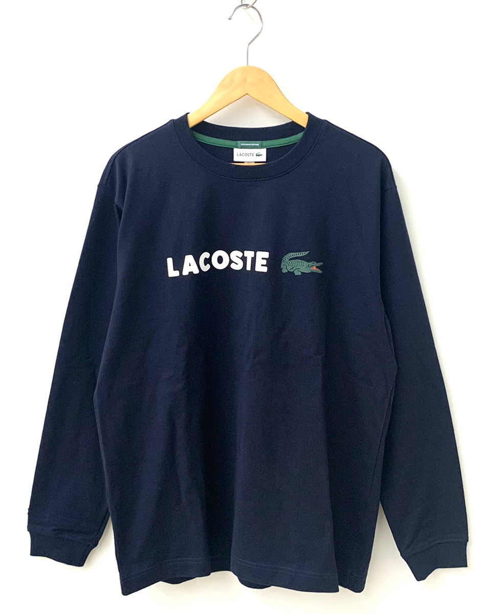 ラコステ LACOSTE EXCLUSIVE EDITION クルーネック 長袖 カットソー