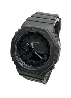 ジーショック G-SHOCK カシオ CASIO 2100シリーズ オクタゴンケースモデル アナログ デジタル カレンダー  ブラック GA-2100-1A1JF メンズ腕時計ブラック 101watch-48