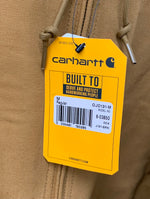 カーハート Carhartt ダックキャンバス アクティブジャケット デットストック 0J0131-M ジャケット ロゴ ベージュ Mサイズ 201MT-1995