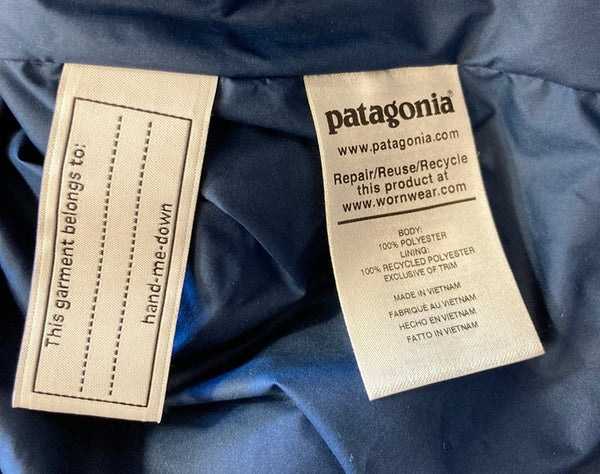 パタゴニア PATAGONIA レトロX ジャケット アウター ベージュ系 ネイビー×ピンク ボア 16-18 RN51884 コート・ジャケット ロゴ ベージュ 3Lサイズ 101KT-8