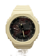 ジーショック G-SHOCK カシオ CASIO 2100シリーズ オクタゴンケースモデル アナログ デジタル カレンダー  ベージュ×ブラック GA-2100-5AJF メンズ腕時計ベージュ 101watch-46