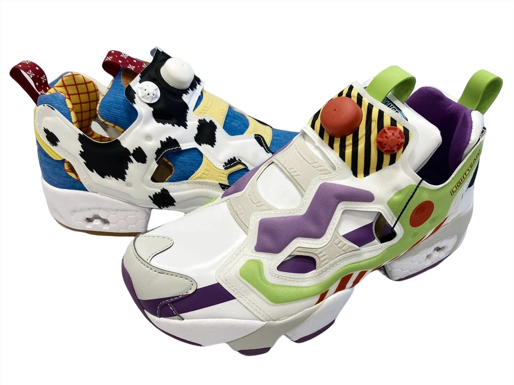 リーボック Reebok × TOY STORY INSTAPUMP FURY OG BUZZ and WOODY トイストーリー ベイト インスタ  ポンプ フューリー バズ ウッディ マルチカラー系 シューズ EG7834 メンズ靴 スニーカー マルチカラー 26.5cm  101-shoes1087 | 古着通販のドンドンサガール