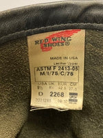 レッドウィング RED WING 2268 エンジニアブーツ レザーブーツ 黒 メンズ靴 ブーツ エンジニア ブラック 27.5cm 101-shoes957