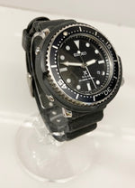 セイコー SEIKO SEIKO×LOWERCASE セイコープロスペックス ダイバーズ ラバーバンド アナログ ソーラー V147-0CA0 メンズ 腕時計ブラック 101watch-27 | 古着通販のドンドンサガール