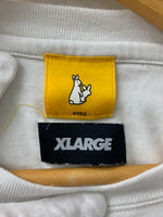 エクストララージ XLARGE  × FR2 コラボ Random Logo Tee ランダム ロゴ Tシャツ プリント ホワイト Mサイズ 201MT-946