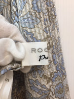 ROCHAS ロシャス レリアン 花柄 シャツ 長袖 七分袖 サイズ11