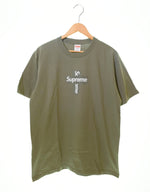 シュプリーム SUPREME 20FW Cross Box Logo Tee クロスボックス Tシャツ ロゴ カーキ Mサイズ 103MT-105