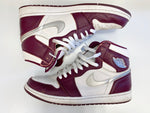 ジョーダン JORDAN NIKE AIR JORDAN 1 RETRO HIGH OG BORDEAUX/METALLIC SILVER-WHITE ナイキ エア ジョーダン 1 レトロ ハイ ボルドー系 レッド系 シューズ  555088-611 メンズ靴 スニーカー ワインレッド 29cm 101-shoes1143