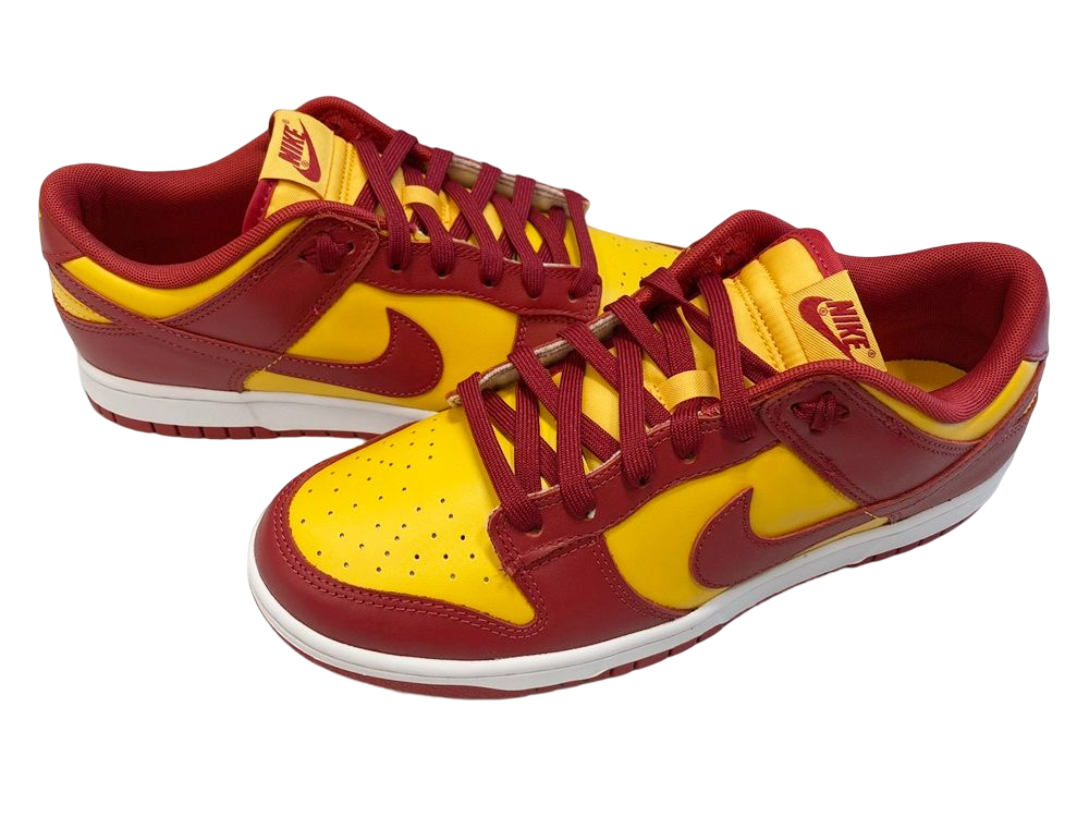 nike dunk low retro midas gold tough red