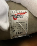 レッドウイング RED WING スエード レザー USA製 9D 3144 メンズ靴 ブーツ チャッカ 無地 カーキ 201-shoes155