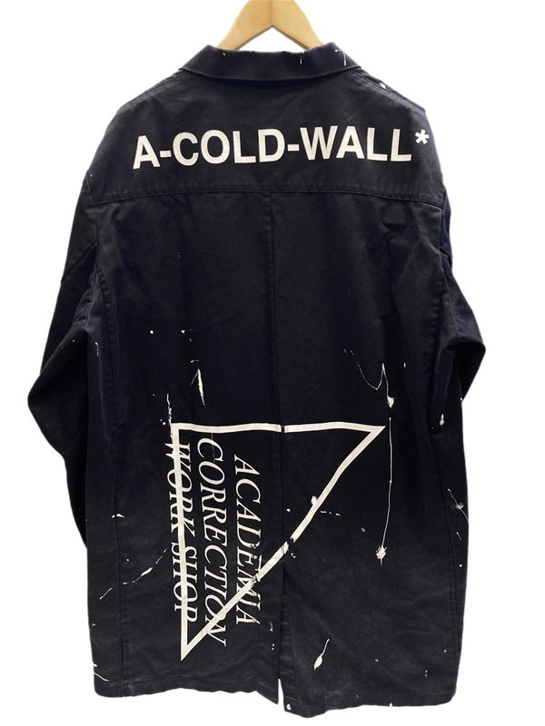 ア コールド ウォール A-COLD-WALL* A-COLD-WALL LIMITED ペイント コート ジャケット ブラック系 黒  ジャケット ブラック Lサイズ 101MT-1765