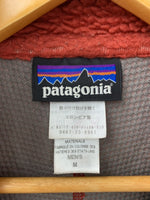 パタゴニア PATAGONIA クラシック レトロX フリース ジップアップ 23047 ベスト ロゴ レッド Mサイズ 201MT-746