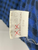 ヒステリックグラマー HYSTERIC GLAMOUR 初期 ウールジャケット  Y2K ジャケット ロゴ ブルー 201MT-1844