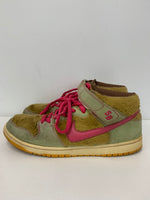 ナイキ NIKE スケートボーディング ダンク ミッド プレミアム DUNK MID PREMIUM SB "MAMA BEAR" 314381-761 メンズ靴 スニーカー ロゴ グリーン 201-shoes207