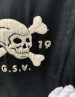 ギャングスタービル GANGSTARVILLE ジップアップ 薄ジャケット ジャケット 刺繍 ブラック Lサイズ 201MT-520
