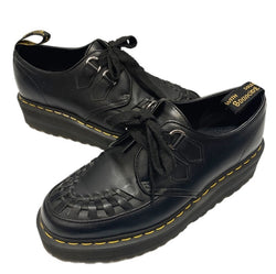 ドクターマーチン Dr.Martens SIDNY クリーパーシューズ 厚底 インターレースステッチ メンズ靴 ブーツ その他 ブラック UK9 参考サイズ約28cm-28.5cm 101-shoes1334