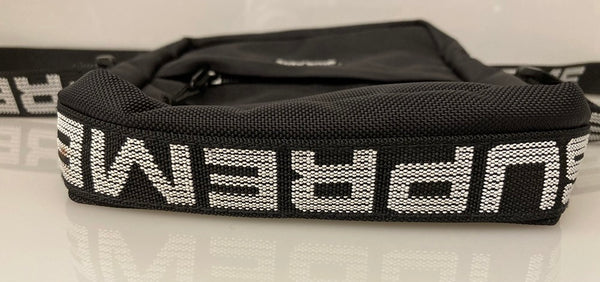 シュプリーム SUPREME 18SS ショルダーバッグ ブラック 黒 black ロゴ 刺繍ロゴ  バッグ メンズバッグ ショルダーバッグ・メッセンジャーバッグ ロゴ ブラック 101bag-40