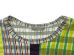 コムデギャルソン COMME des GARCONS HOMME 半袖カットソー  HT020090 Tシャツ チェック マルチカラー 101MT-95