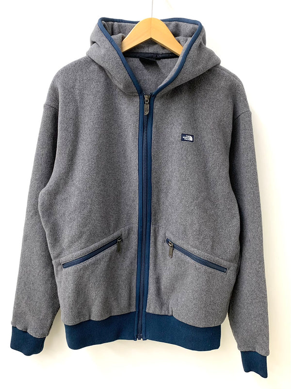 ノースフェイス THE NORTH FACE ARMADILLA FullZip Hoodie  パーカ ロゴ グレー Lサイズ 201MT-1578