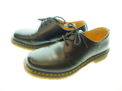 ドクターマーチン Dr.Martens 1461 3ホールシューズ BLACK SMOOTH UK10 イエローステッチ 黒 マーチン 10085001 メンズ靴 ブーツ その他 ブラック 101-shoes340