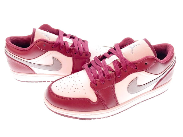 ナイキ NIKE AIR JORDAN 1 LOW BORDEAUX CHERRY WOOD RED/WHITE/CEMENT GREY エアジョーダン 1 ロー ボルドー チェリーウッドレッド レッド系 シューズ 553558-615 メンズ靴 スニーカー 28cm 101-shoes809