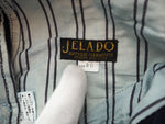 ジェラード JELADO ストライプ コットン パンツ ジーンズ シンチバック サイズ30 インディゴ 紺 日本製 デニム ストライプ ネイビー 101MB-36