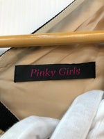Pinky Girls ピンキーガールズ ノースリーブ ワンピース 新品 タグ付き Ｍサイズ