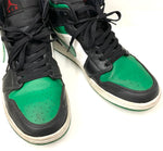 ナイキ NIKE エアジョーダン1  ミッド AIR JORDAN 1 MID 554724-067 メンズ靴 スニーカー ロゴ グリーン 27.5cm 201-shoes518