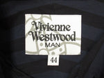 Vivienne Westwood ヴィヴィアン・ウエストウッド 長袖 シャツ ブラック ネイビー コットン size 44