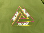パレス PALACE Palace Skateboards TRI OUTLINE COACH JACKET コーチジャケット ロゴ 22SS グリーン系 緑   ジャケット プリント グリーン Lサイズ 101MT-1447