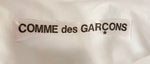 コムデギャルソン COMME des GARCONS 長袖 シャツ トップス ボタン ホワイト系 白 長袖シャツ 無地 ホワイト 101MT-1009