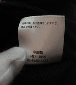 クリームソーダ CREAM SODA Vネック スウェットシャツ ロングスリーブ 長袖カットソー プルオーバー 黒×ピンク×白 スウェット ライン ブラック Mサイズ 101MT-545