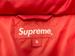 シュプリーム SUPREME Bonded Logo Puffy Jacket ダウン アウター レッド系 赤 19SS  ジャケット ロゴ レッド Sサイズ 101MT-1484