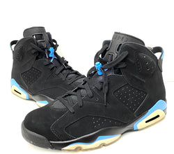 ナイキ NIKE エアジョーダン6 レトロ AIR JORDAN 6 RETRO UNC 384664-006 メンズ靴 スニーカー ロゴ ブラック 29cm 201-shoes493