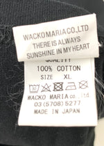ワコマリア WACKO MARIA  GUILTY PARTIES Tシャツ ロゴ ブラック LLサイズ 201MT-1649
