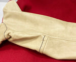 ナンバーナイン NUMBER (N)INE n(n) エヌエヌ Varsity Jacket ムートン スタジャン レザー 赤 Made in JAPAN 日本製 サイズ 3 ジャケット 無地 レッド 101MT-2035