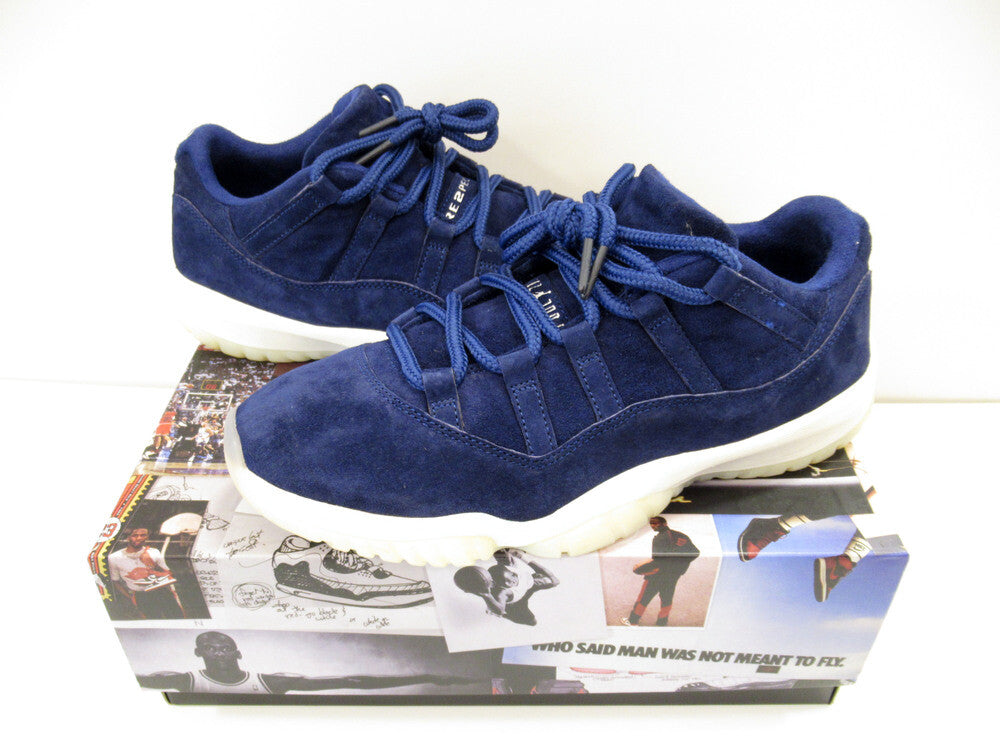 NIKE AIR JORDAN 11 Retro Low Derek Jeter RE2PECT DEREK JETER ナイキ エアジョーダン  リスペクト デレク ジーター スニーカー シューズ ブルー 28.5cm メンズ A2187441 (SH-383)