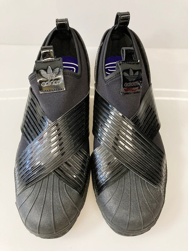 ã¢ãã£ãã¹ adidas SS SLIP ON OUT LOUD ã¢ãã£ãã¹ãªãªã¸ãã«ã¹ ã¹ã¼ãã¼ã¹ã¿ã¼ ã¹ãªããã³ ã¢ã¦ãã©ã¦ã ãã©ãã¯ç³» é» ã·ã¥ã¼ãº BD8055 ã¡ã³ãºé´ ã¹ãã¼ã«ã¼