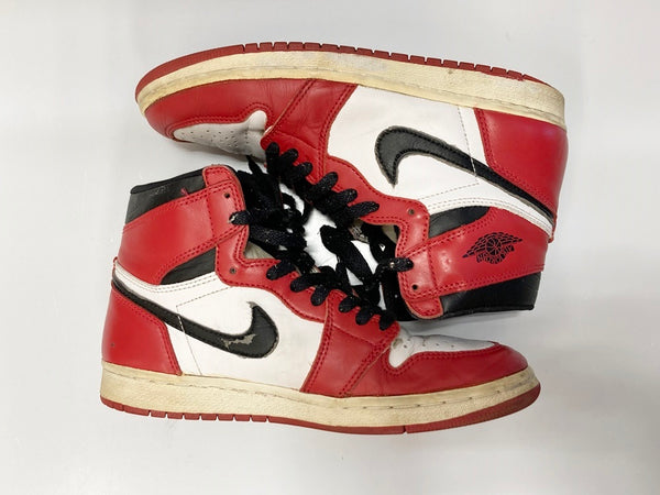 ジョーダン JORDAN NIKE AIR JORDAN 1 CHICAGO 94年 1994 ナイキ エアジョーダン1 シカゴ 白 黒 赤 130207-101 メンズ靴 スニーカー レッド 26cm 101-shoes1294