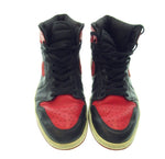 ナイキ NIKE AIR JORDAN 1 RETRO BLACK/VARSITY RED ナイキ エアジョーダン1レトロ 黒 赤 復刻  136066-061 メンズ靴 スニーカー ブラック 28.5サイズ 101-shoes4