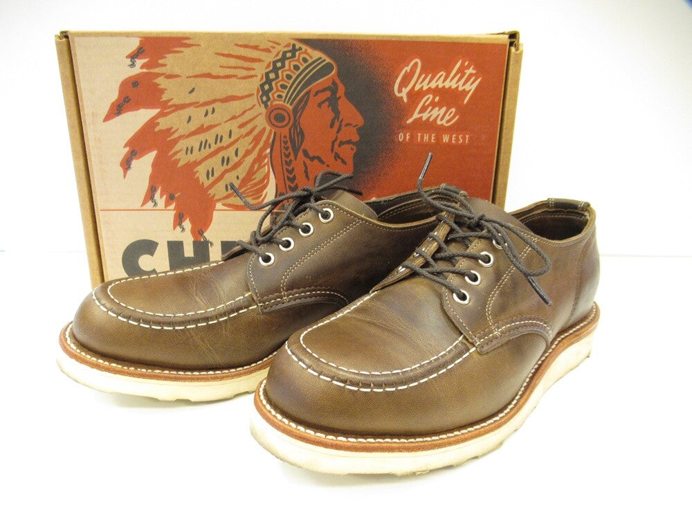 CHIPPEWA チペワ 4INCH MOC TOE WEDGE OXFORDE TAN CRAZYHORSE