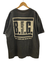 ウィンターランド WINTER LAND 90s Notorious Biggie Rap Tee ノートリアス ビギー BIG ヴィンテージ ラップT Tシャツ 半袖カットソー  Tシャツ プリント グレー Lサイズ 101MT-1405