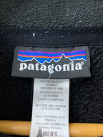 パタゴニア PATAGONIA フリース ジップアップ ブルゾン 25136FA11 ジャケット ロゴ ブラック Lサイズ 201MT-1292
