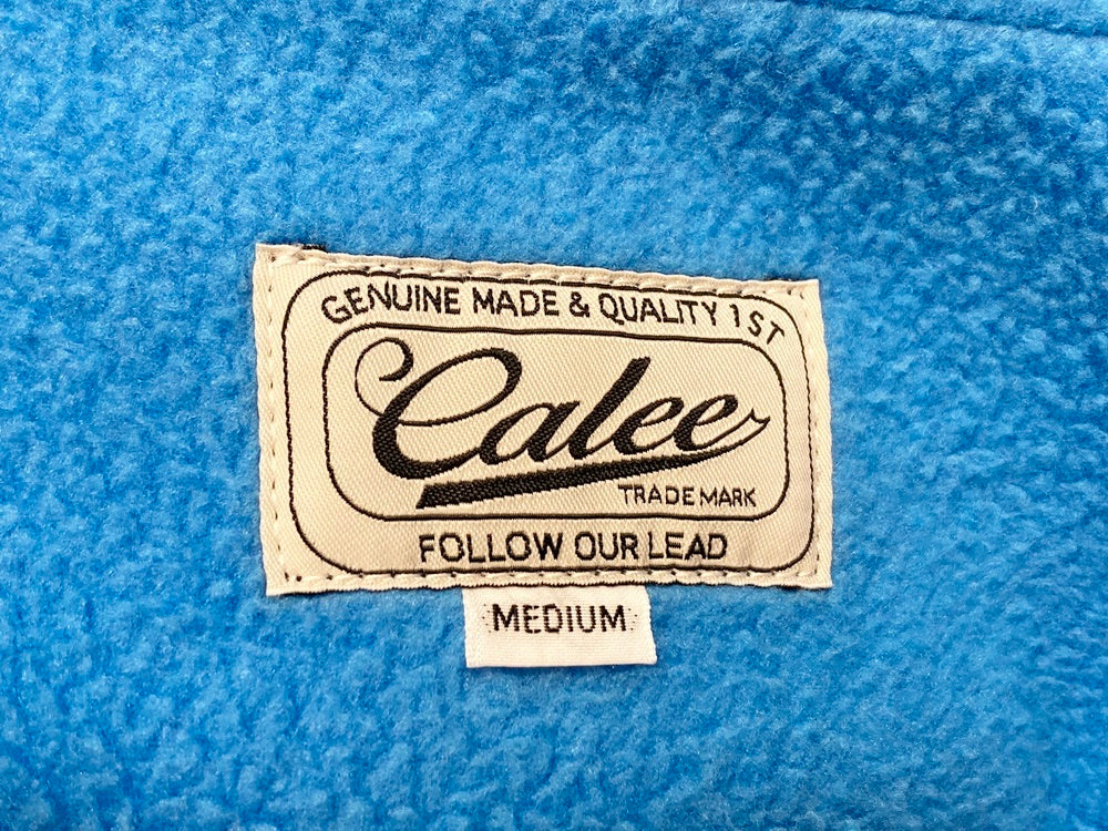 キャリー CALEE Stand collar bonding jacket Navy スタンドカラー
