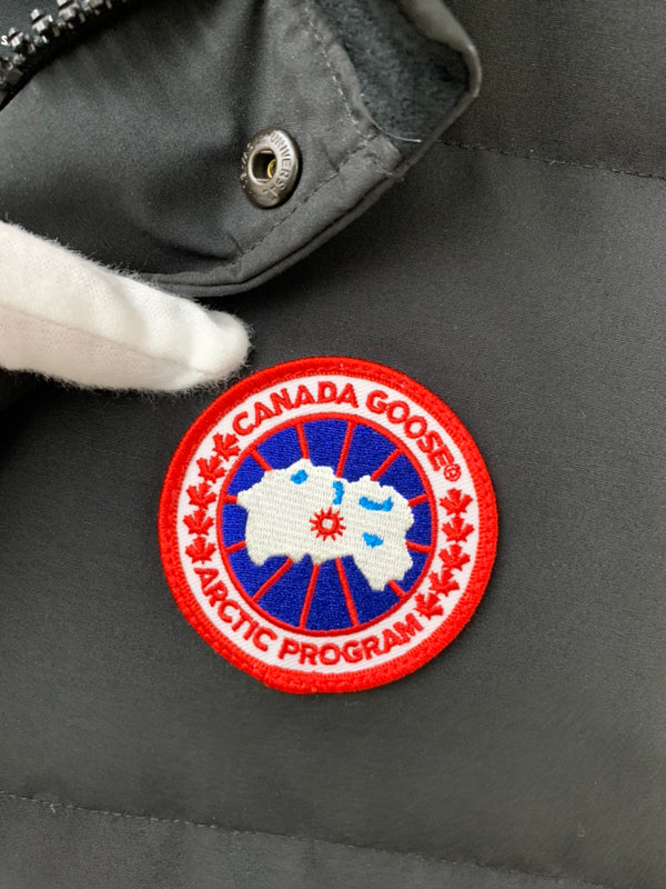 カナダグース CANADA GOOSE FREESTYLE CREW VEST 4154M ベスト ワンポイント ブラック Mサイズ 201MT-1148