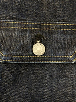 リーバイス Levi's 507 デニムジャケット 71507-XX J22 2nd Made in JAPAN 日本製 Lot 507 ビックE サイズ 40 ジャケット 無地 ネイビー 101MT-1777