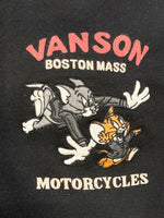 バンソン VANSON × TOM＆JERRY トムとジェリーコラボ 裏毛パーカー 